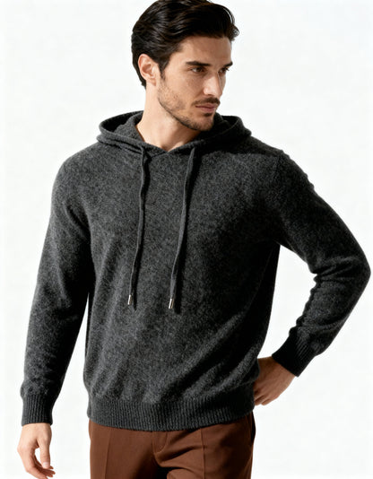 St. Moritz – Sudadera con Capucha 100% Cachemira (Edición Lujo)