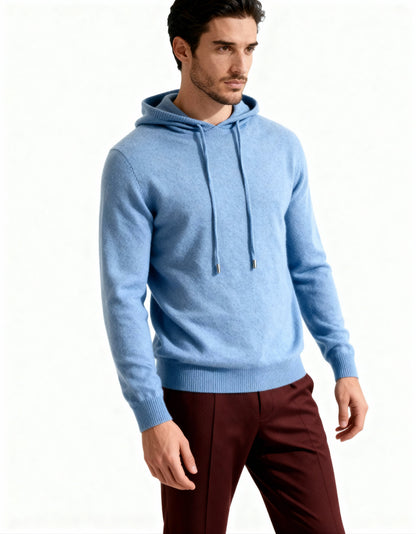 St. Moritz – Sudadera con Capucha 100% Cachemira (Edición Lujo)