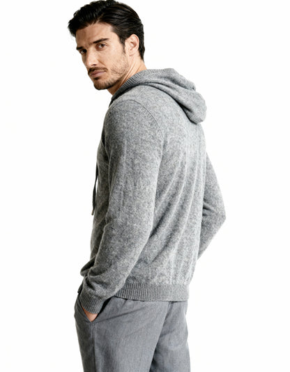 St. Moritz – Sudadera con Capucha 100% Cachemira (Edición Lujo)
