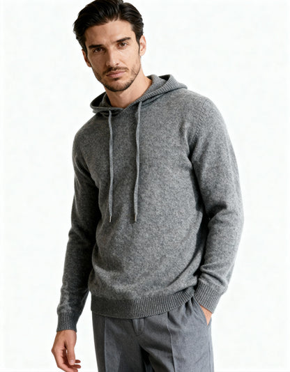 St. Moritz – Sudadera con Capucha 100% Cachemira (Edición Lujo)