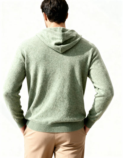 St. Moritz – Sudadera con Capucha 100% Cachemira (Edición Lujo)