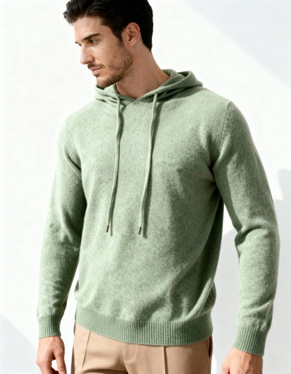 St. Moritz – Sudadera con Capucha 100% Cachemira (Edición Lujo)
