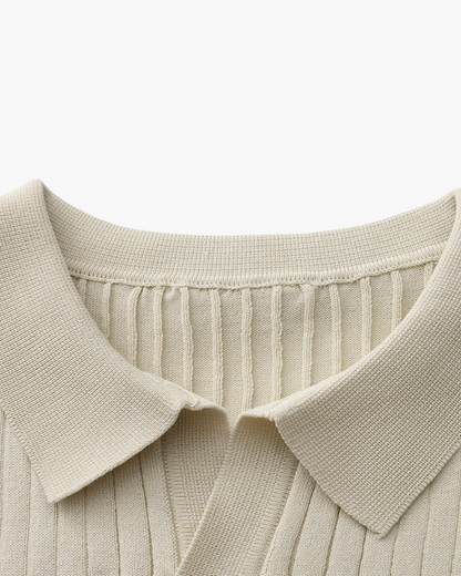 Siena – Polo de Punto Canalé Premium