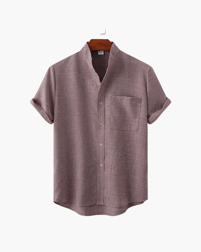 Mandarin – Camisa de Verano Premium (Cuello Mao)