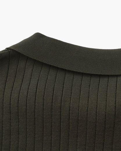 Siena – Polo de Punto Canalé Premium