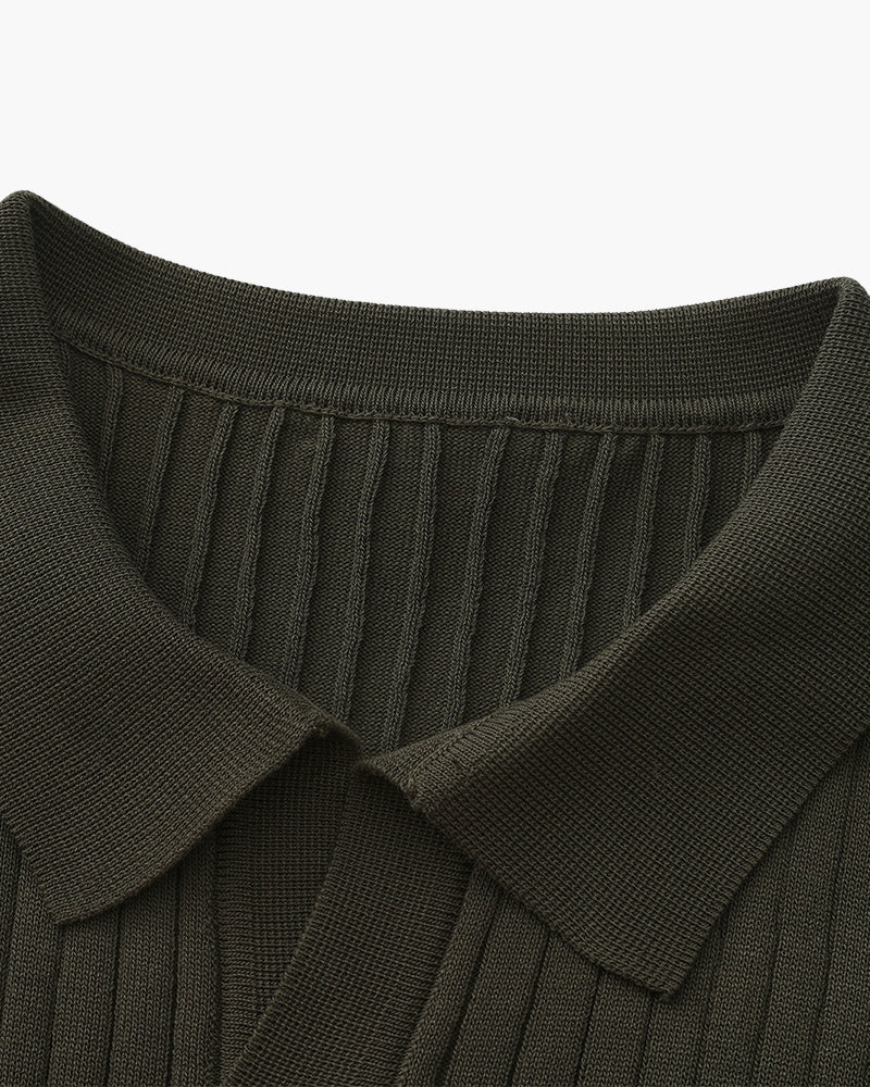 Siena – Polo de Punto Canalé Premium