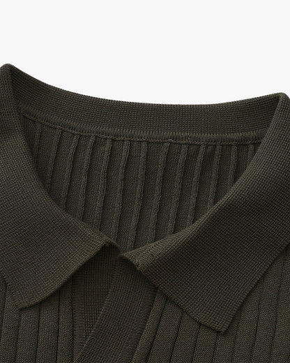 Siena – Polo de Punto Canalé Premium