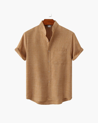 Mandarin – Camisa de Verano Premium (Cuello Mao)