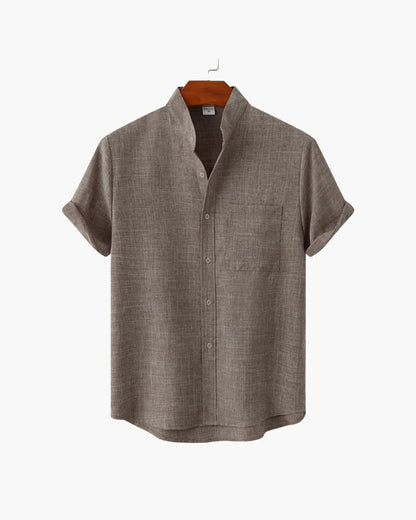 Mandarin – Camisa de Verano Premium (Cuello Mao)
