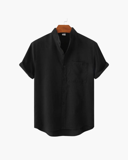 Mandarin – Camisa de Verano Premium (Cuello Mao)
