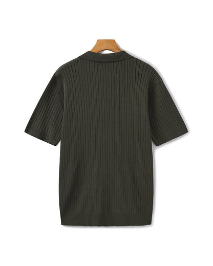 Siena – Polo de Punto Canalé Premium