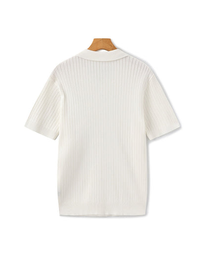 Siena – Polo de Punto Canalé Premium