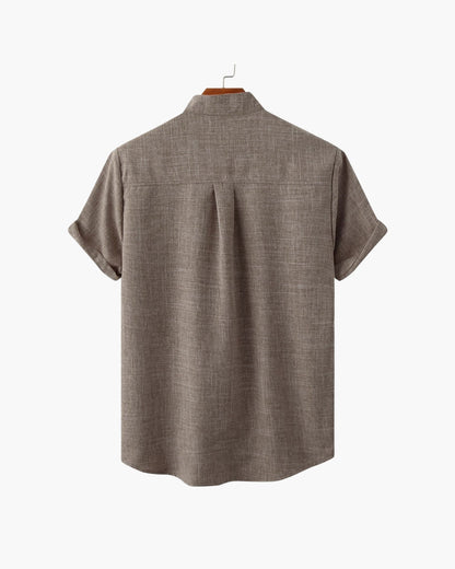Mandarin – Camisa de Verano Premium (Cuello Mao)