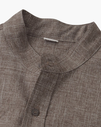 Mandarin – Camisa de Verano Premium (Cuello Mao)