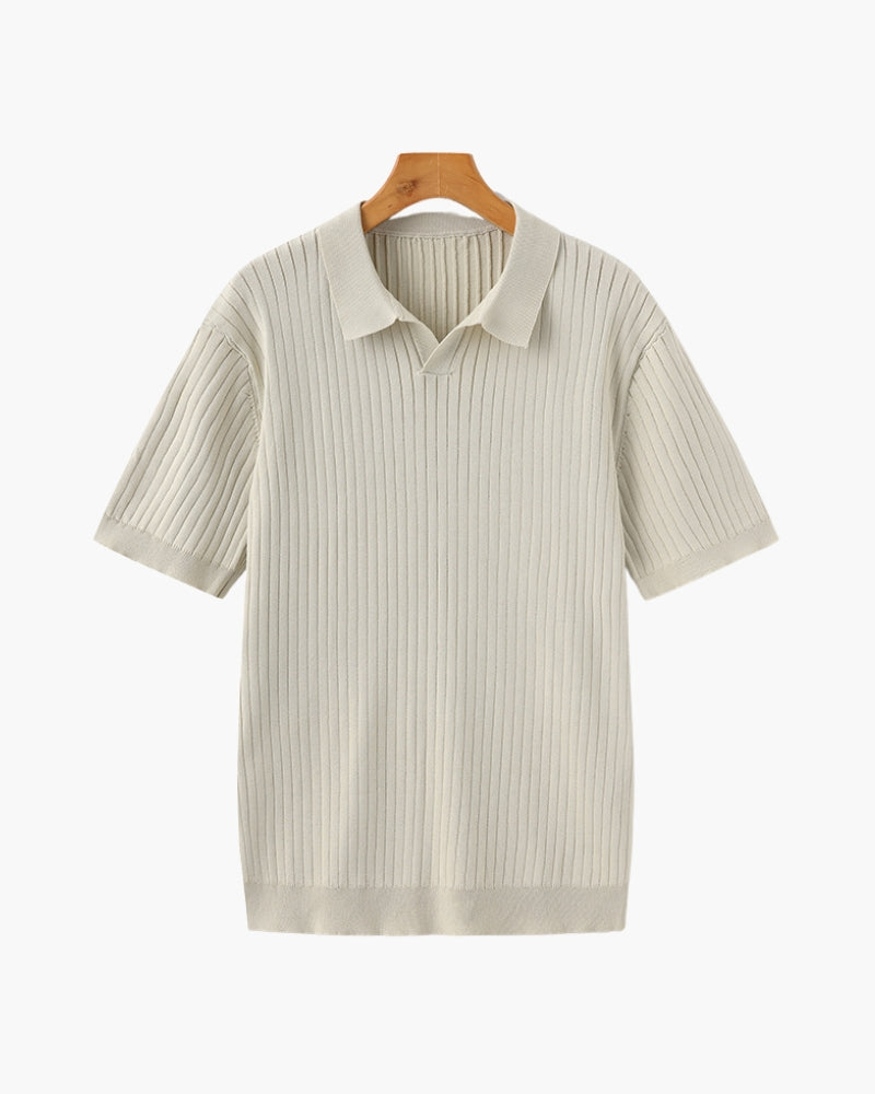 Siena – Polo de Punto Canalé Premium