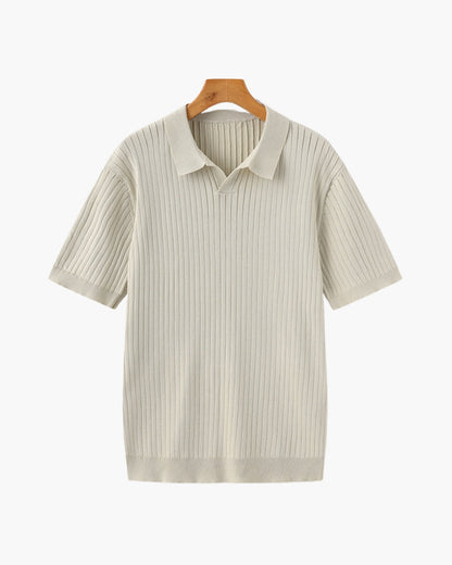 Siena – Polo de Punto Canalé Premium