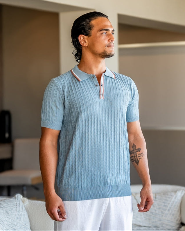 Ashford – Polo de Punto Premium (Texturizado)