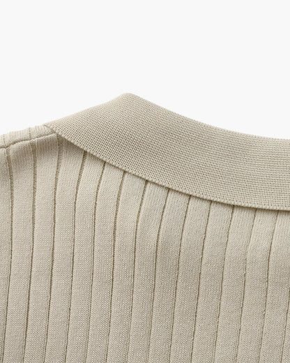 Siena – Polo de Punto Canalé Premium