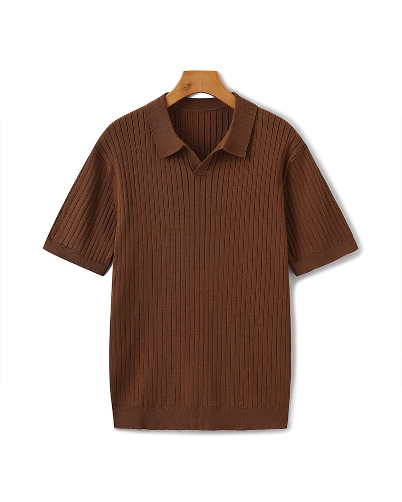 Siena – Polo de Punto Canalé Premium