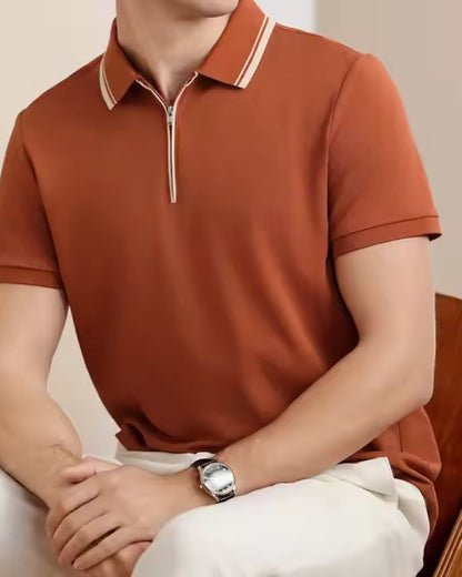 Ridgeway – Polo Premium con Cremallera