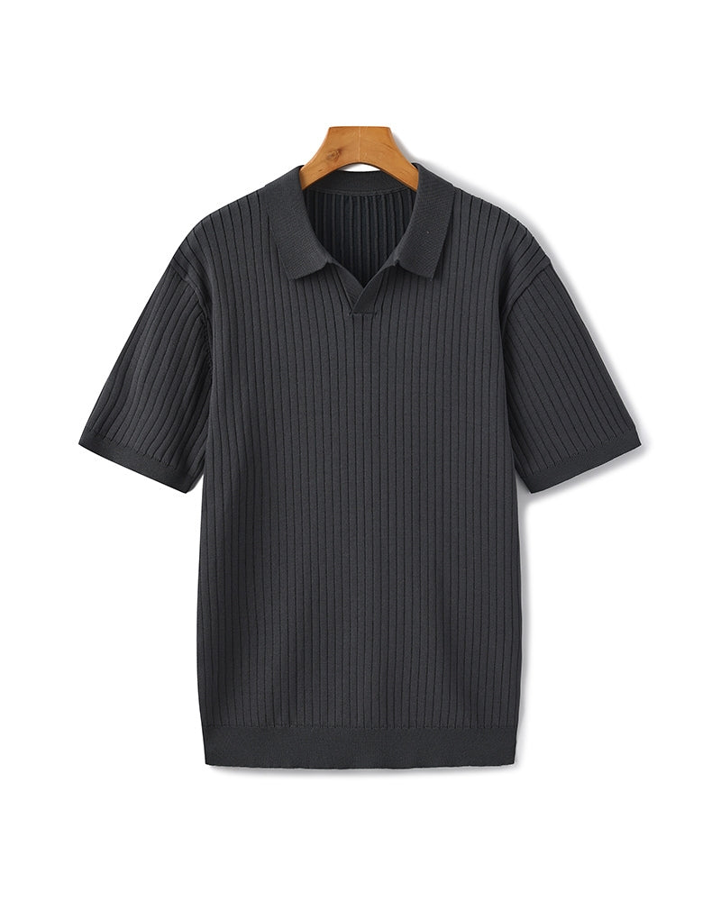 Siena – Polo de Punto Canalé Premium