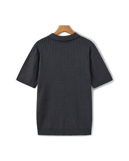 Siena – Polo de Punto Canalé Premium