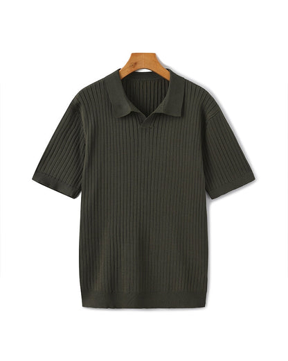Siena – Polo de Punto Canalé Premium