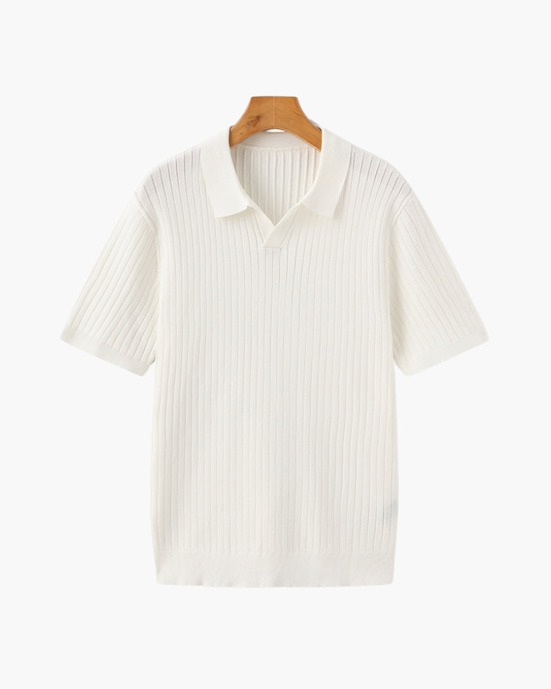 Siena – Polo de Punto Canalé Premium