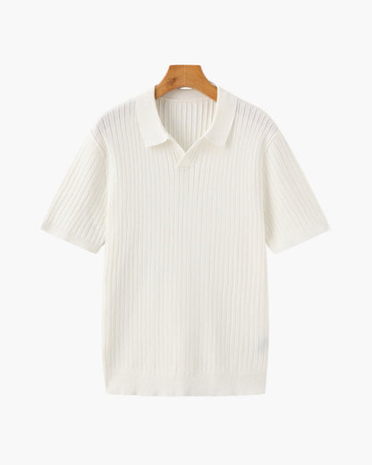 Siena – Polo de Punto Canalé Premium