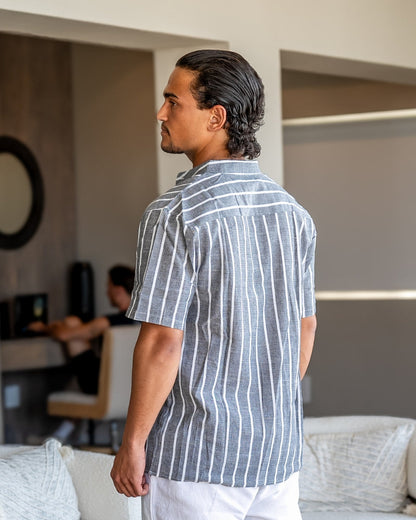 Bari – Camisa Sailor (Algodón Orgánico Premium)