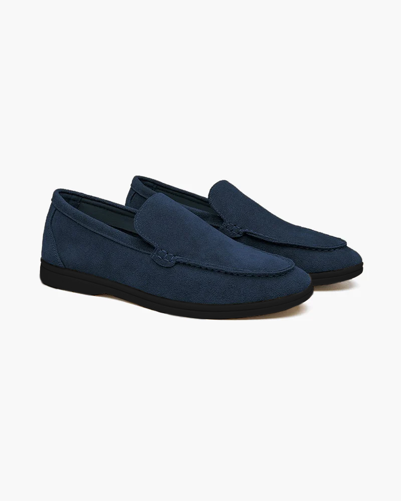 Berlin – Mocasín de Ante (Suela Oscura)