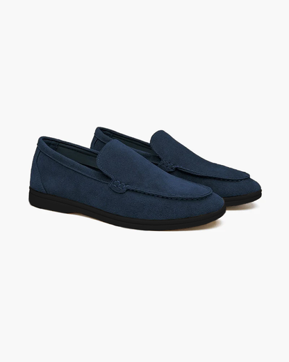 Berlin – Mocasín de Ante (Suela Oscura)