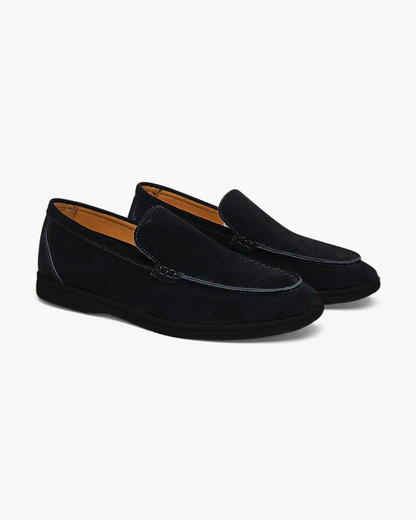 Berlin – Mocasín de Ante (Suela Oscura)