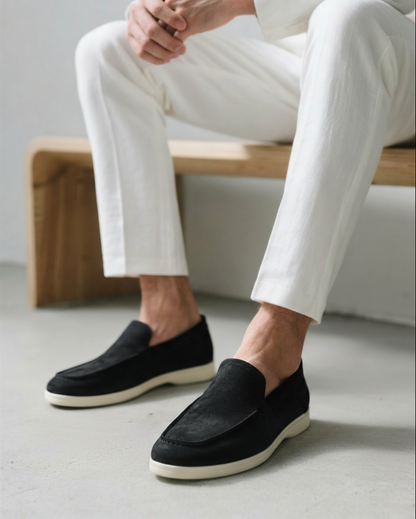 Capri – Mocasín Premium de Ante (Suela Confort)