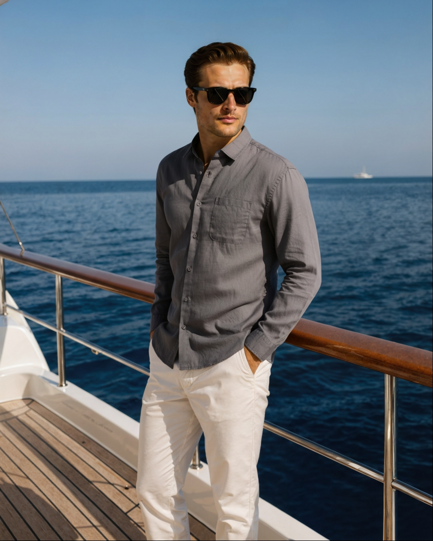Capetown – Camisa de Lino Premium (Manga Larga)