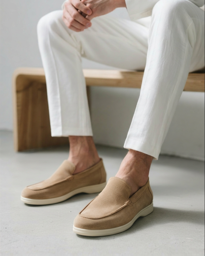 Capri – Mocasín Premium de Ante (Suela Confort)