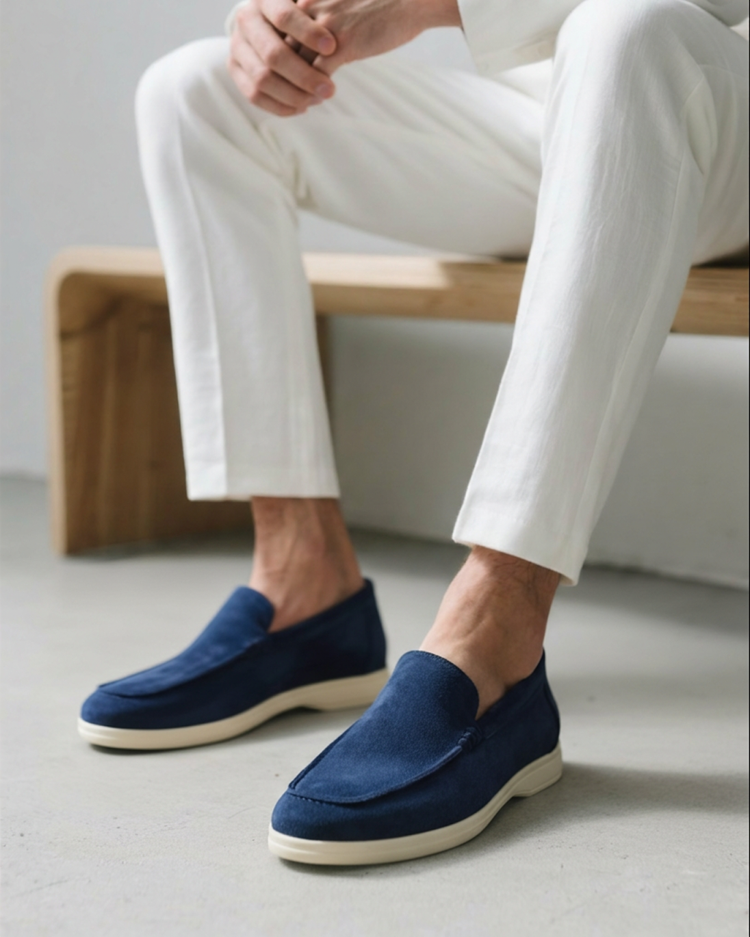 Capri – Mocasín Premium de Ante (Suela Confort)