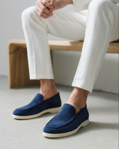 Capri – Mocasín Premium de Ante (Suela Confort)