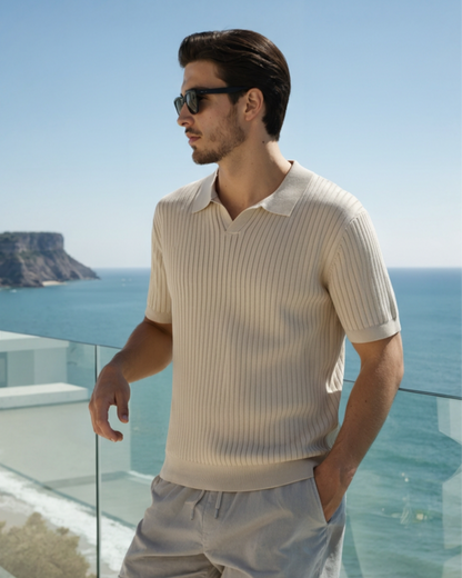 Siena – Polo de Punto Canalé Premium